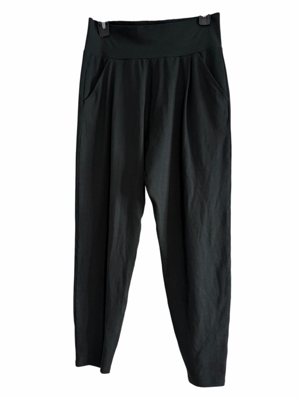 Vuori Black High-Rise Lux at Ease Cropped Performance Joggers Small - Picture 2 of 11